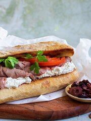 Sandwich med lammestek