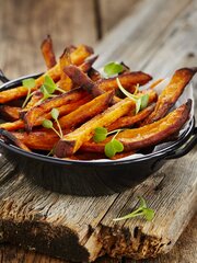 Hjemmelaget søtpotetchips