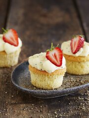 Cupcakes med pepperostkrem