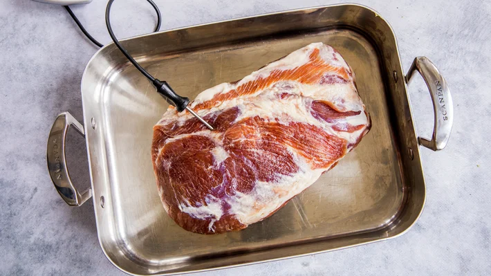 Bo Ssam med svinenakke - trinnbilder