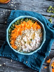 Glutenfri kjøleskapsgrøt