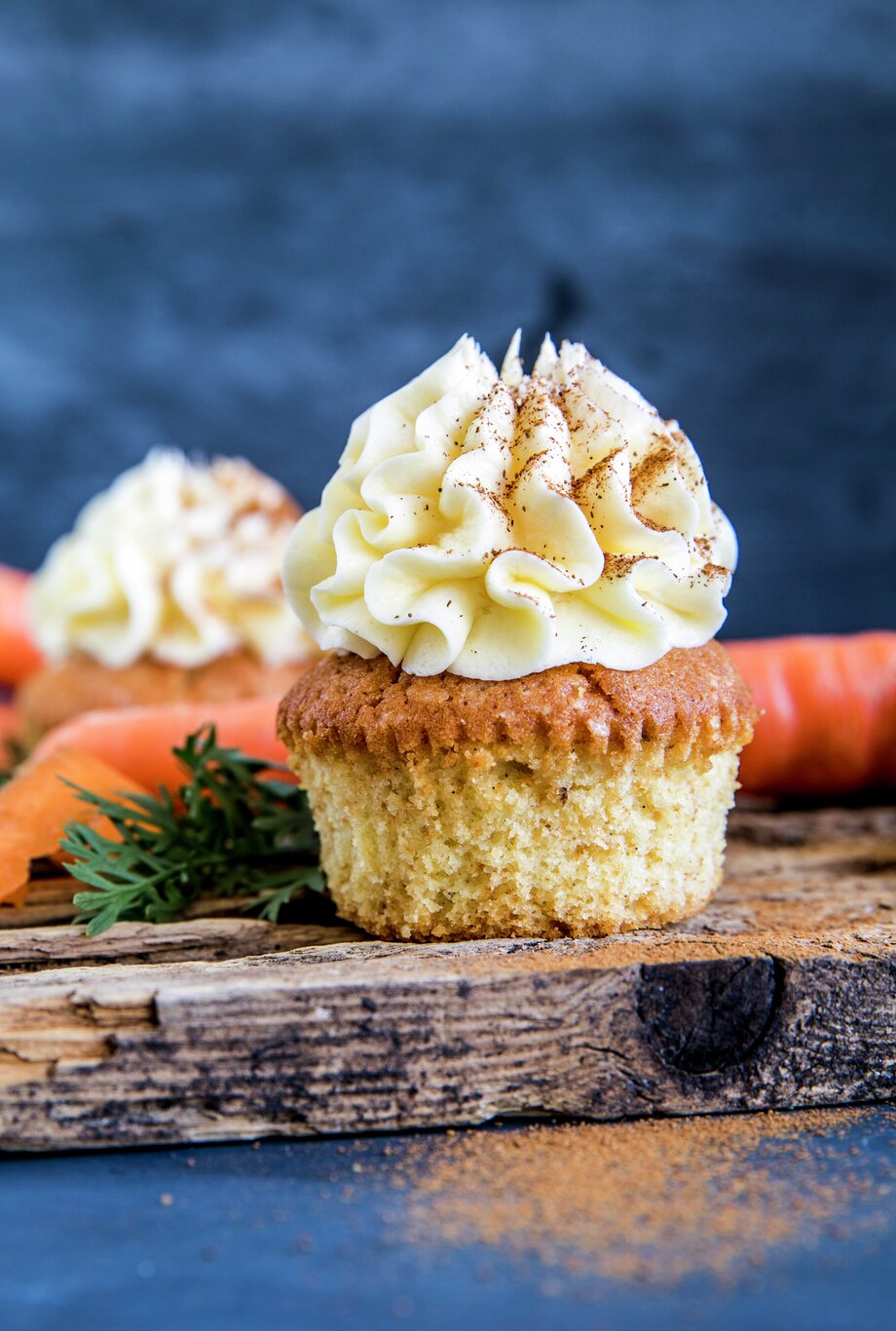 Gulrotmuffins