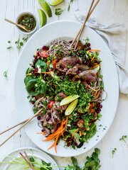 Asiatisk biffsalat