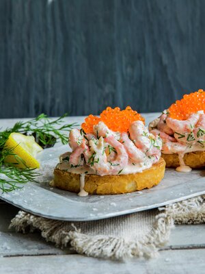 Skagenrøre - Toast Skagen