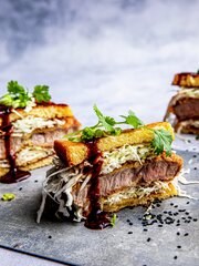 Sandwich med tonkatsu