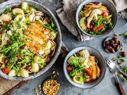 Kyllingsalat med pasta alternativ 1