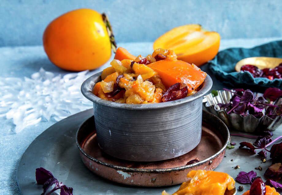 Persimon chutney