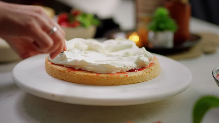 Bløtkake trinnbilder