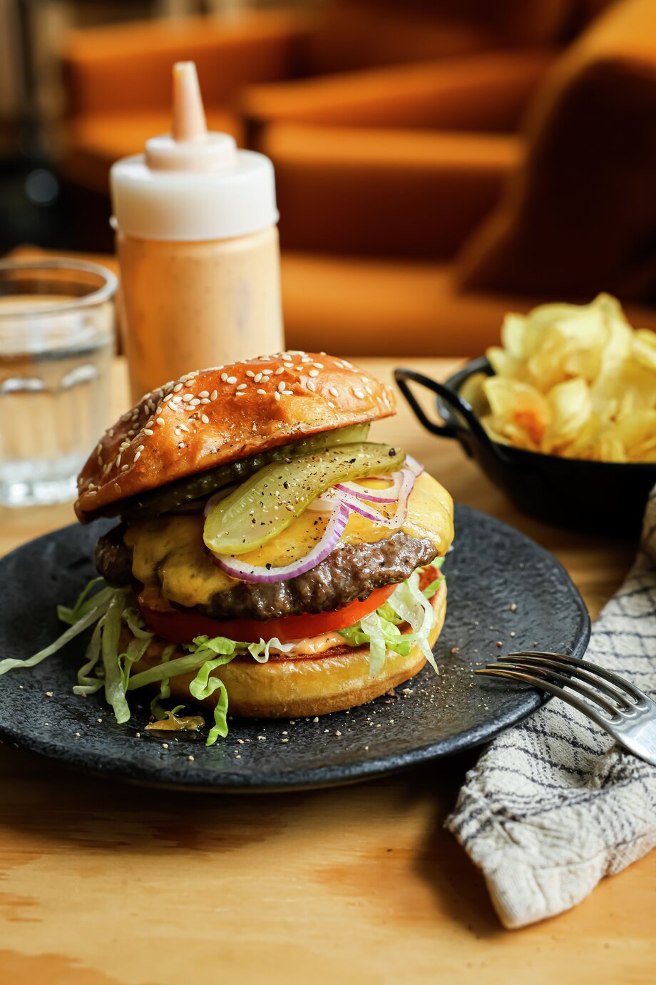 Smashburger av rein