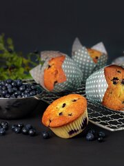 Blåbærmuffins