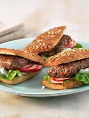 Burger med asiatisk smak