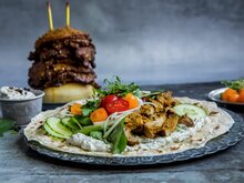 Shawarma kebab