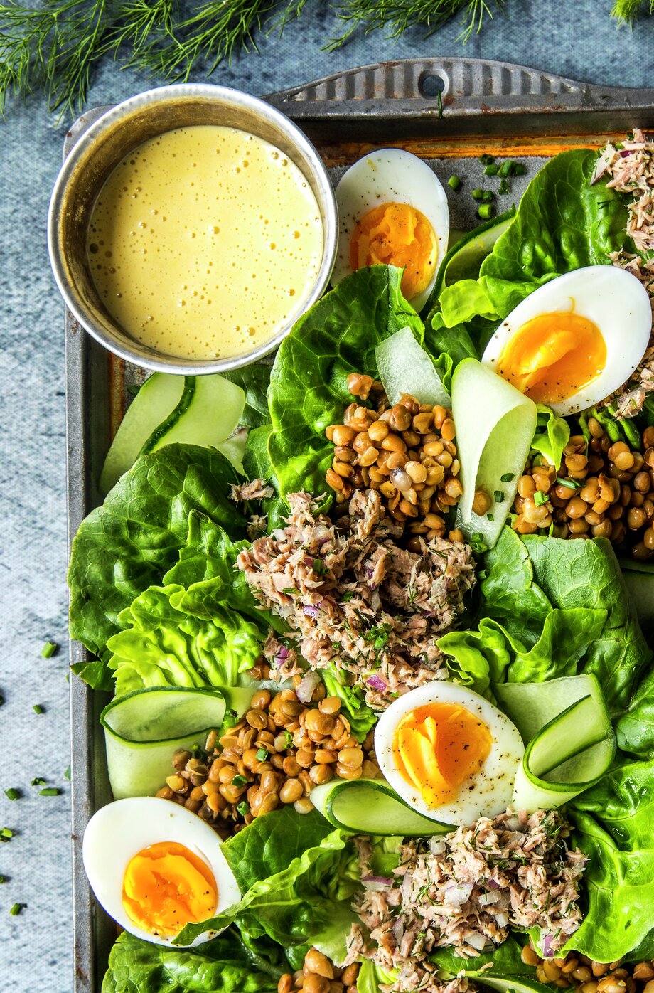 Egg- og tunfisksalat 