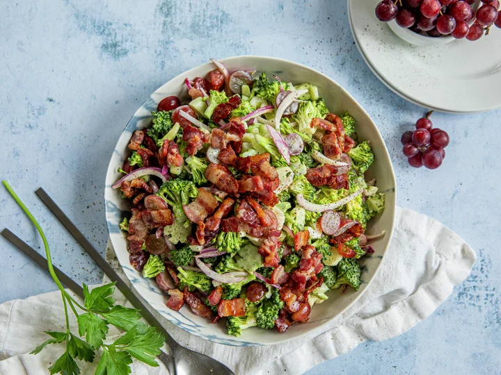 Brokkolisalat med bacon