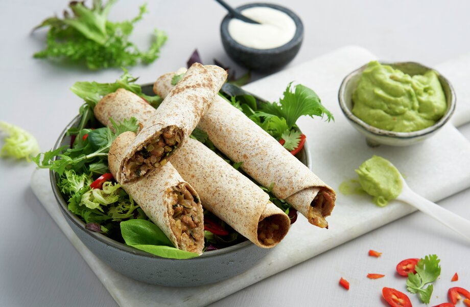 Taquitos med svinekjøtt