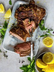 Grillet lammestek