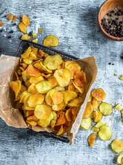 Hjemmelaget potetchips