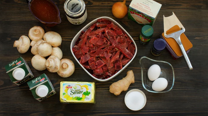 Reinsdyrkaker i kremet viltsaus 2