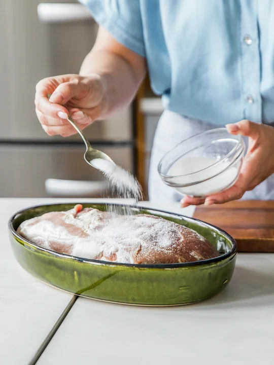 Bo Ssam med svinenakke - trinnbilder