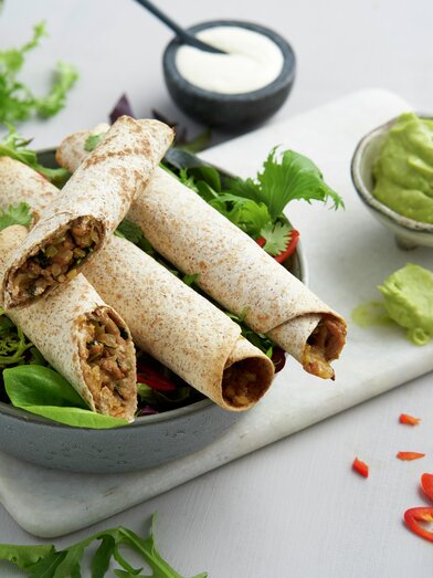 Taquitos med svinekjøtt