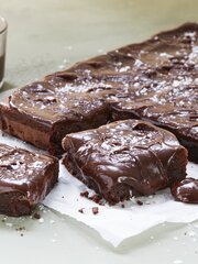 Brownies med glasur