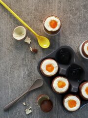 Kinderegg fylt med ostekake