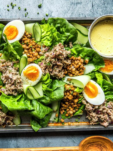 Egg- og tunfisksalat