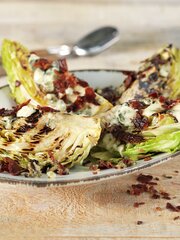 Grillet nykål med bacon
