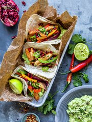 Meksikanske kyllingfajitas