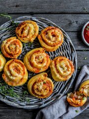 Glutenfrie pizzasnurrer