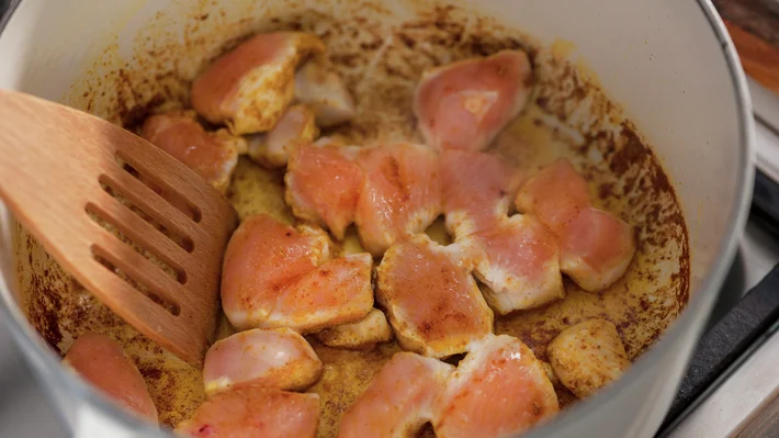 Karrigryte med kylling 3a