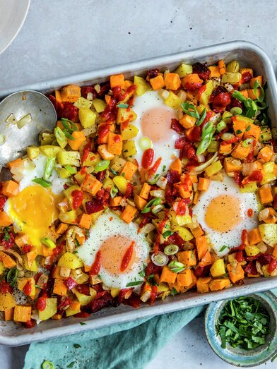 Enkel middagsform med egg - alternativ 2