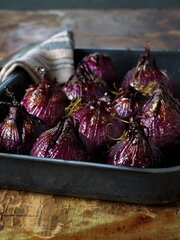 Bakte rødløk