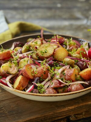 Potetsalat med stilkkapers