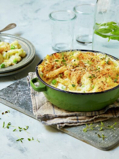 Mac ‘n’ cheese med blomkål