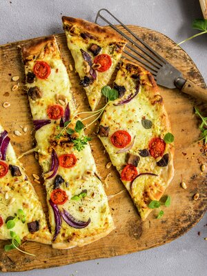 GRILLET VEGETARPIZZA