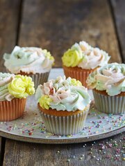 Cupcakes med mascarponekrem