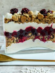 Trifle med julekaker