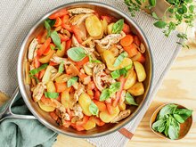 Kyllinggryte med grønnsaker