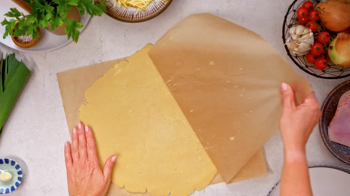 Skinkepai trinnbilder