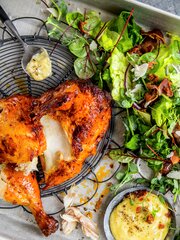 Cæsarsalat med grillet kylling alternativ 2