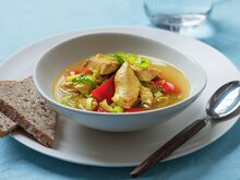 Karrigryte med kylling 1