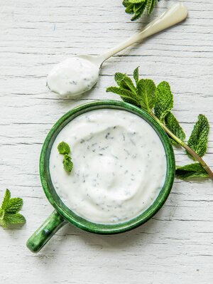 Mynteyoghurt