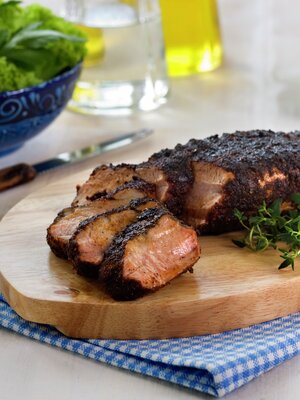 Blackened svinefilet