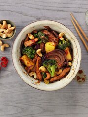 Kyllingwok med hoisinsaus