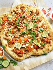 Pizza inspirert av Bánh Mì