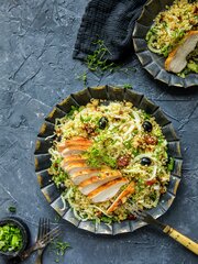 Bulgursalat med kyllingfilet