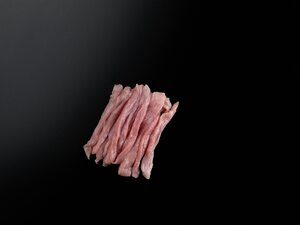 Strimlet svinekjøtt