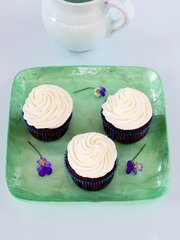 Cupcakes med sjokolade