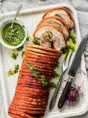 Porchetta med chimmichurri
